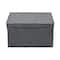 Household Essentials Fabric Storage Bin with Lid, 2ct.